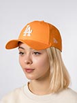 Бейсболка NEW ERA арт. 60503399 Los Angeles Dodgers MLB (оранжевый)